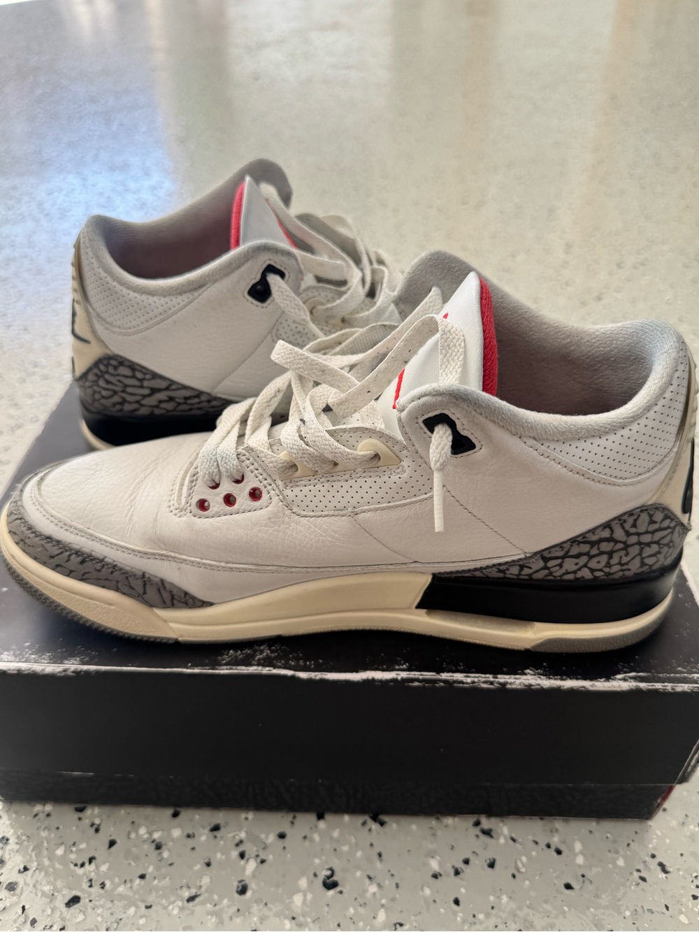 Jordan 3 white cement reimagined